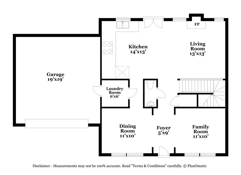 2,050/Mo, 1014 Sparrow Valley Way Charlotte, NC 28214 Floor Plan View