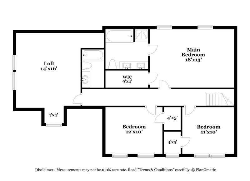 2,050/Mo, 1014 Sparrow Valley Way Charlotte, NC 28214 Floor Plan View 2