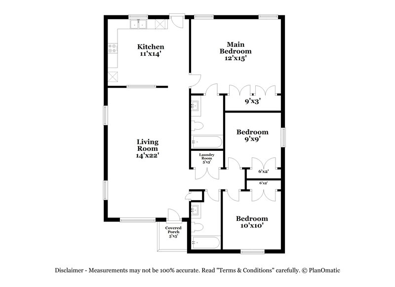 1,745/Mo, 352 Pelling Dr York, SC 29745 Floor Plan View