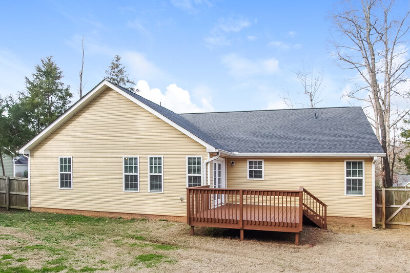 1,875/Mo, 2302 Larkspur Ln Wingate, NC 28174 Rear View