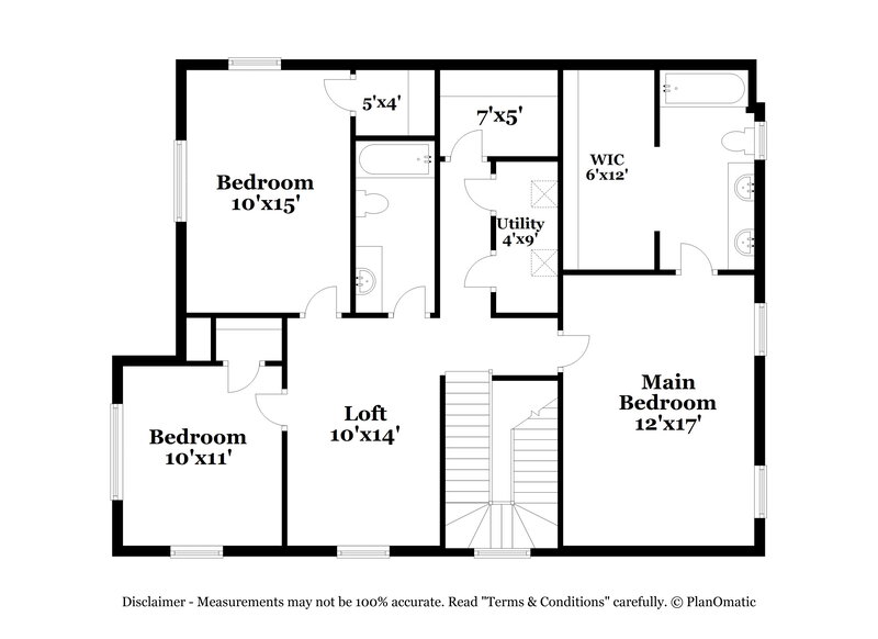 1,775/Mo, 839 Sherman St Gastonia, NC 28052 Floor Plan View