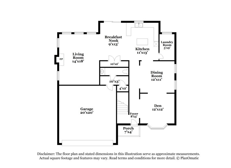 2,065/Mo, 12827 Winget Rd Charlotte, NC 28278 Floor Plan View