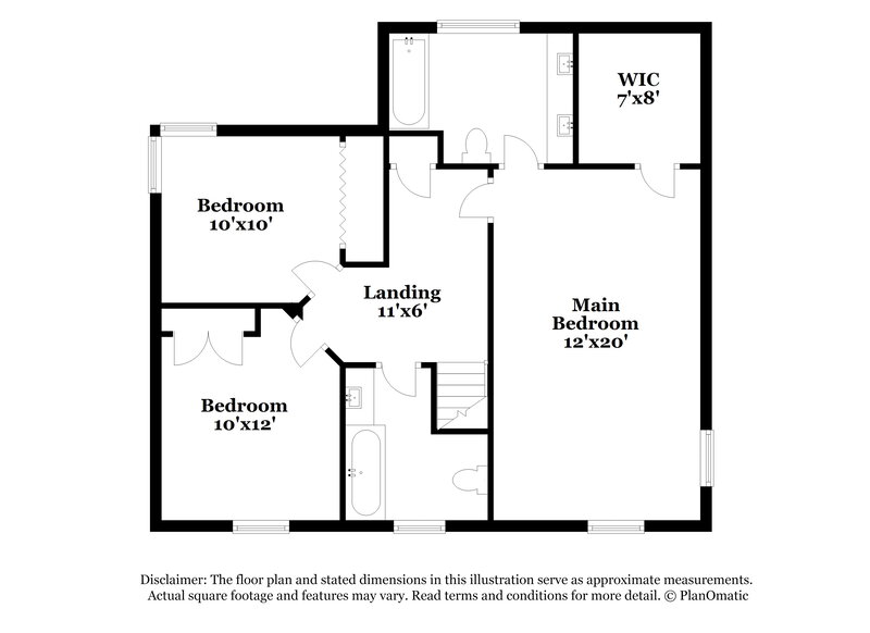 1,935/Mo, 7120 Spandril Ln Charlotte, NC 28215 Floor Plan View