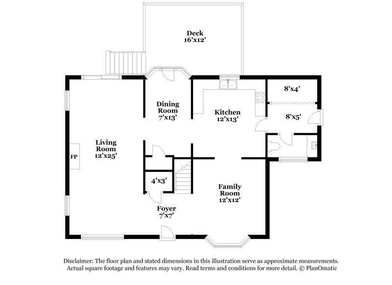 1,935/Mo, 7120 Spandril Ln Charlotte, NC 28215 Floor Plan View 2