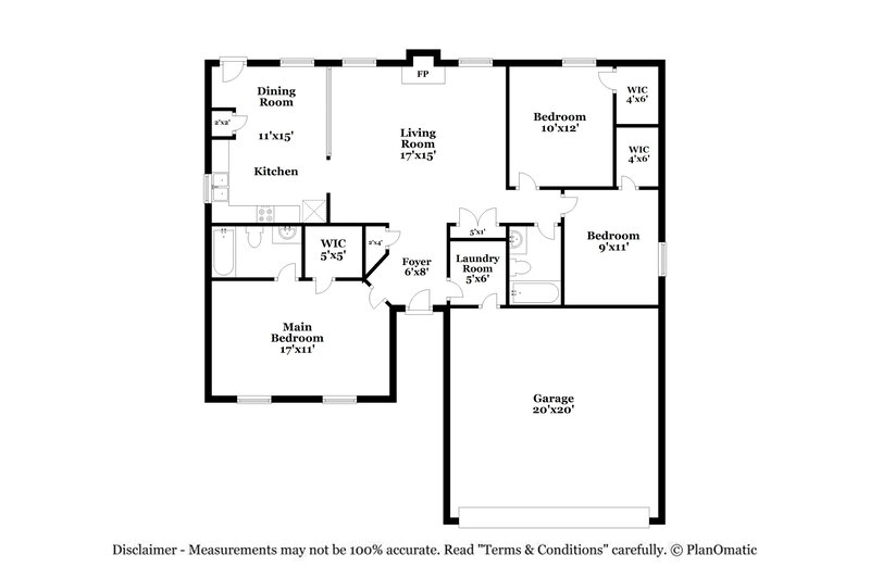 1,795/Mo, 3900 Golden Rod Ct Indian Trail, NC 28079 Floor Plan View
