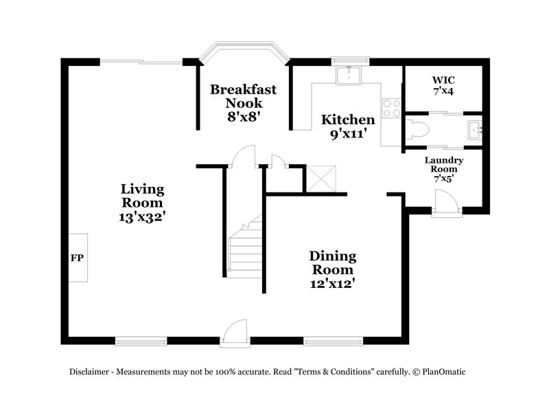 2,600/Mo, 7329 Morris Pond Dr Charlotte, NC 28227 Floor Plan View