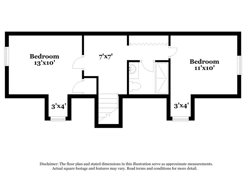 2,400/Mo, 7104 Lancashire Dr Mint Hill, NC 28227 Floor Plan View 2