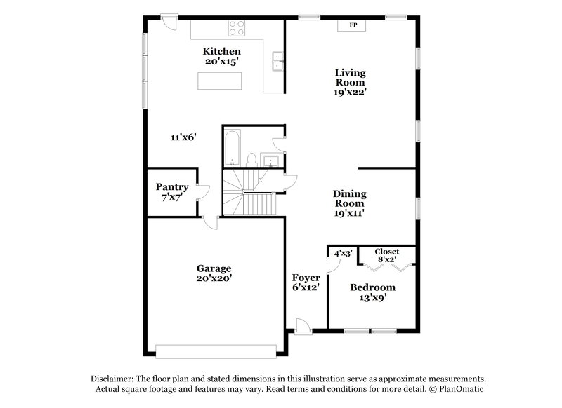 2,825/Mo, 1721 Leeview Ln Clover, SC 29710 Floor Plan View