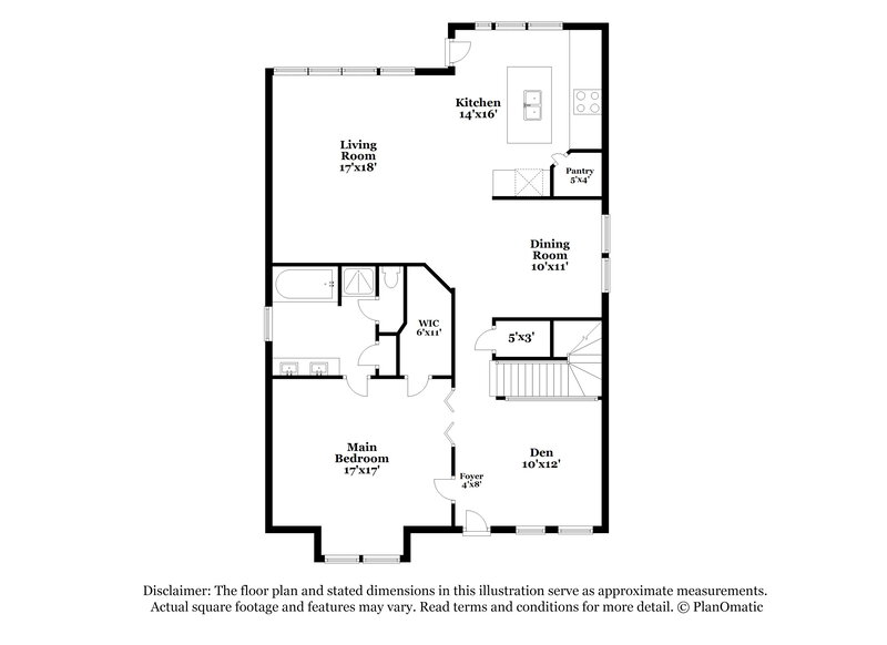 3,080/Mo, 7632 Cushing Dr # 74 Charlotte, NC 28216 Floor Plan View