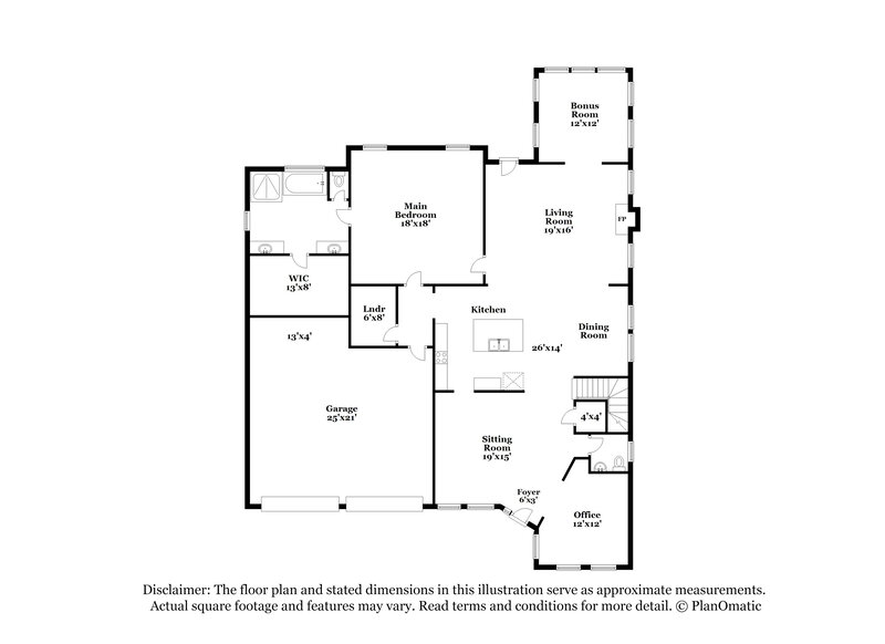 4,800/Mo, 14815 Long Iron Dr Huntersville, NC 28078 Floor Plan View 2