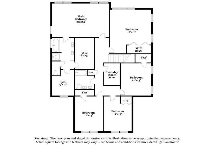 4,180/Mo, 1212 Ridge Haven Rd Waxhaw, NC 28173 Floor Plan View 2