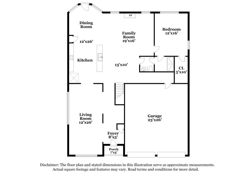 3,310/Mo, 8201 Willow Branch Dr Waxhaw, NC 28173 Floor Plan View