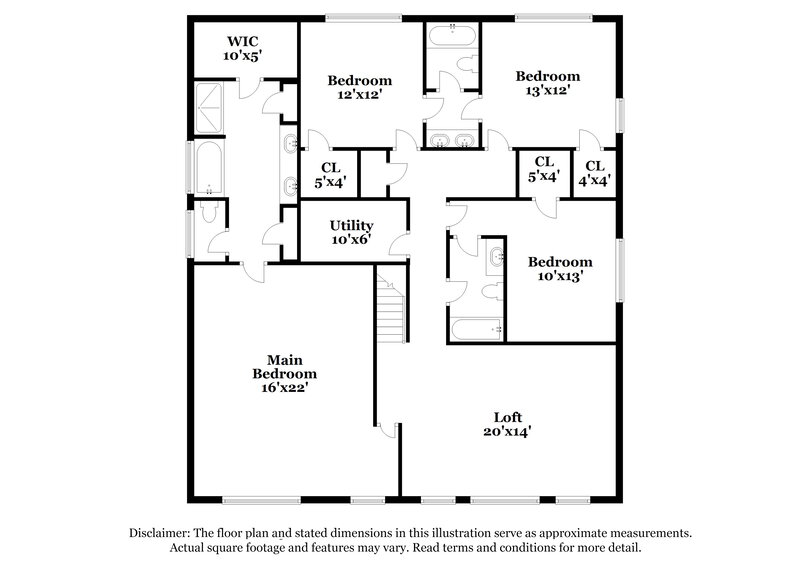 3,310/Mo, 8201 Willow Branch Dr Waxhaw, NC 28173 Floor Plan View 2