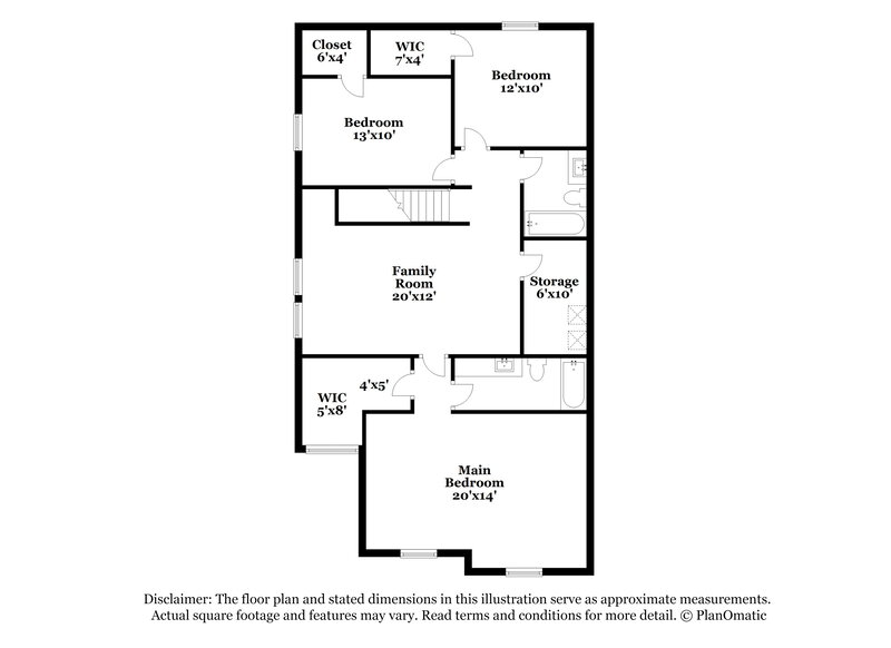 1,850/Mo, 708 Victory Gallop Ave Clover, SC 29710 Floorplan View 2