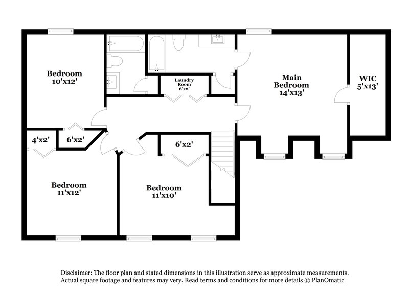 2,890/Mo, 1820 Wimbleton Wood Dr Fort Mill, SC 29708 Floor Plan View