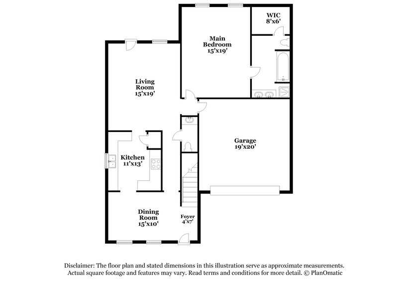 2,890/Mo, 6240 Silver Chime Way Huntersville, NC 28078 Floor Plan View