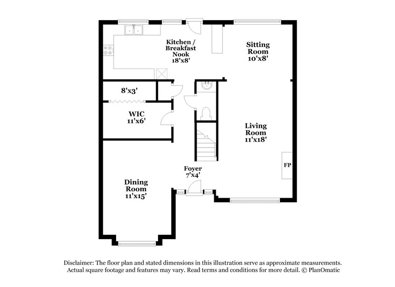 2,305/Mo, 100 Bath Cir Huntersville, NC 28078 Floor Plan View