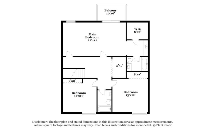 2,440/Mo, 3125 Windbluff Dr Charlotte, NC 28277 Floor Plan View 2