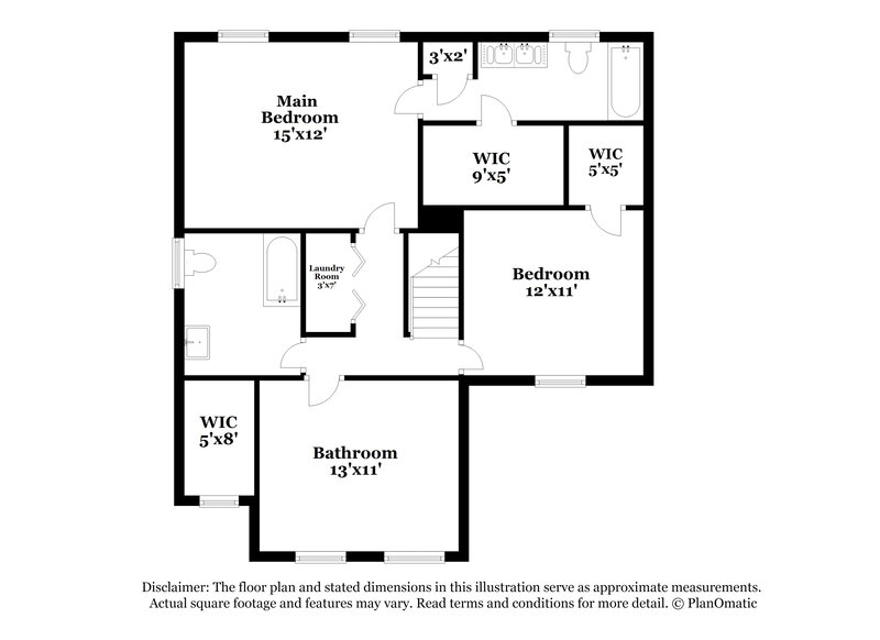 1,800/Mo, 9139 Simonton Dr Charlotte, NC 28269 Floorplan View