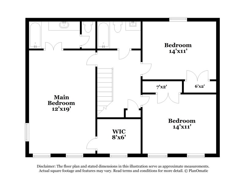 1,900/Mo, 9501 Vera Jones Ln Charlotte, NC 28213 Floorplan View 2