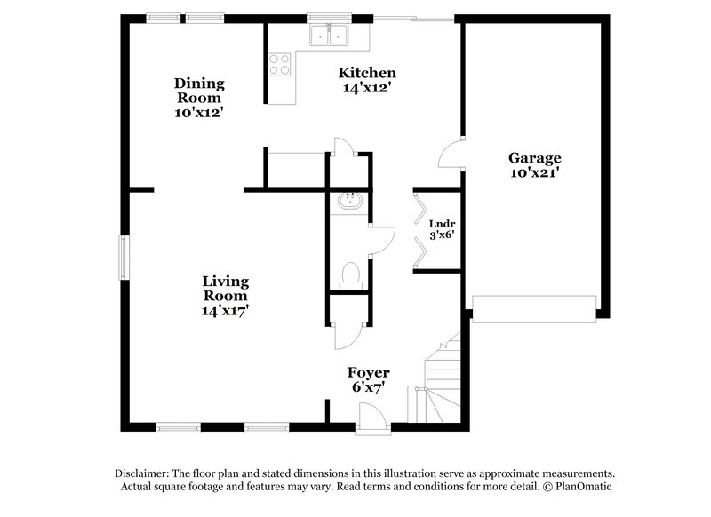 2,640/Mo, 211 Winding Canyon Dr Charlotte, NC 28214 Floor Plan View