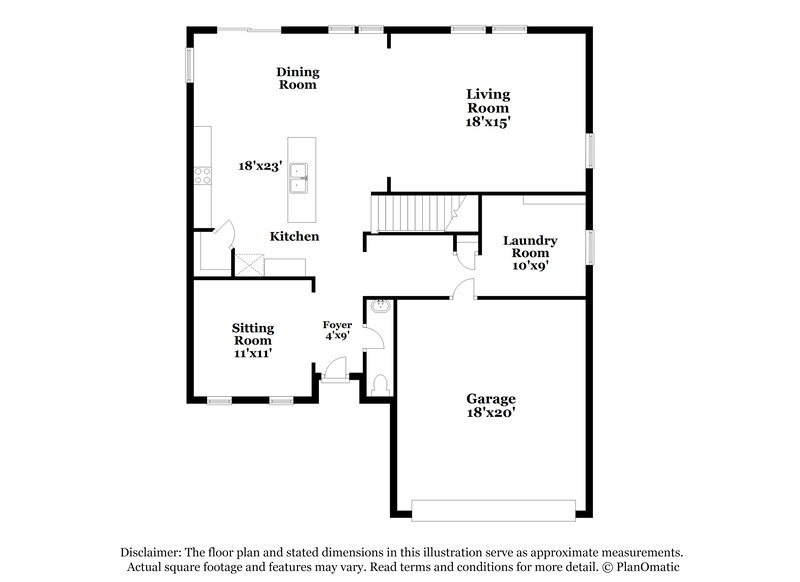 2,125/Mo, 316 Ranlo Ave Gastonia, NC 28054 Floorplan View
