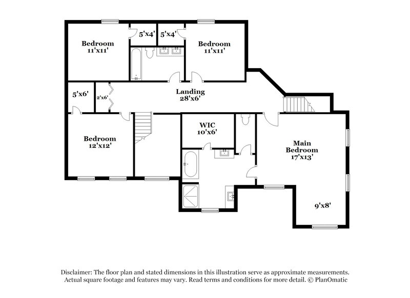 2,590/Mo, 3447 Fallowbrook Frst York, SC 29745 Floorplan View 2