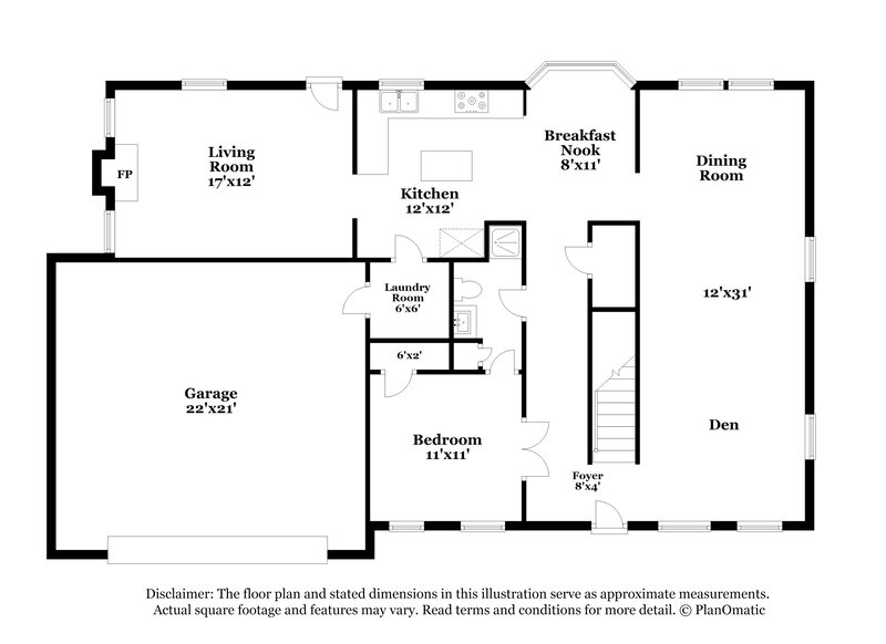 2,690/Mo, 4714 Saxonbury Way Charlotte, NC 28269 Floor Plan View