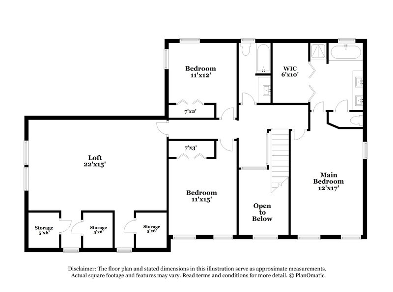 2,690/Mo, 4714 Saxonbury Way Charlotte, NC 28269 Floor Plan View 2