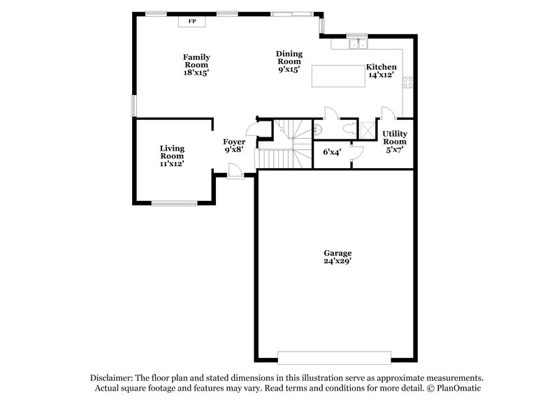 1,895/Mo, 2003 Summit Ridge Ln Kannapolis, NC 28083 Floor Plan View