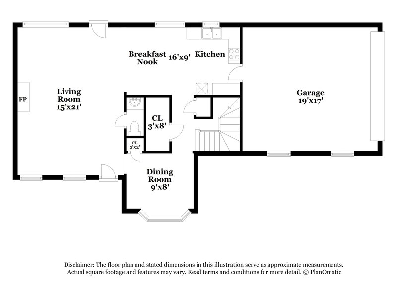 2,890/Mo, 1264 Midlake Rd Kannapolis, NC 28083 Floor Plan View
