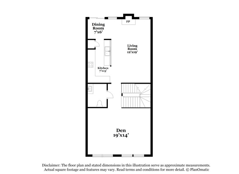 2,120/Mo, 8719 Lenox Pointe Dr Charlotte, NC 28273 Floorplan View 3