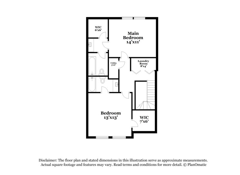 2,670/Mo, 8042 Christmas Ct Charlotte, NC 28216 Floor Plan View 2