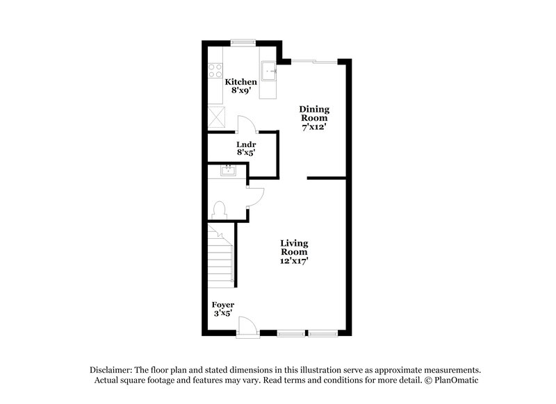1,665/Mo, 5746 Prescott Ct Charlotte, NC 28269 Floor Plan View