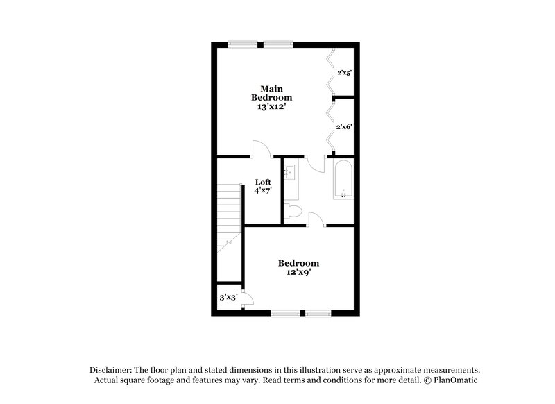 1,665/Mo, 5746 Prescott Ct Charlotte, NC 28269 Floor Plan View 2