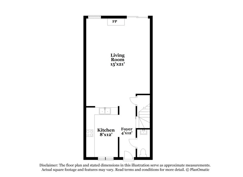 1,620/Mo, 5716 Prescott Ct Charlotte, NC 28269 Floorplan View
