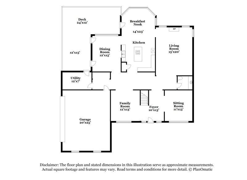 3,745/Mo, 7626 Garnkirk Dr Huntersville, NC 28078 Floorplan View