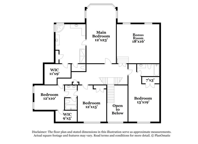 3,745/Mo, 7626 Garnkirk Dr Huntersville, NC 28078 Floorplan View 2