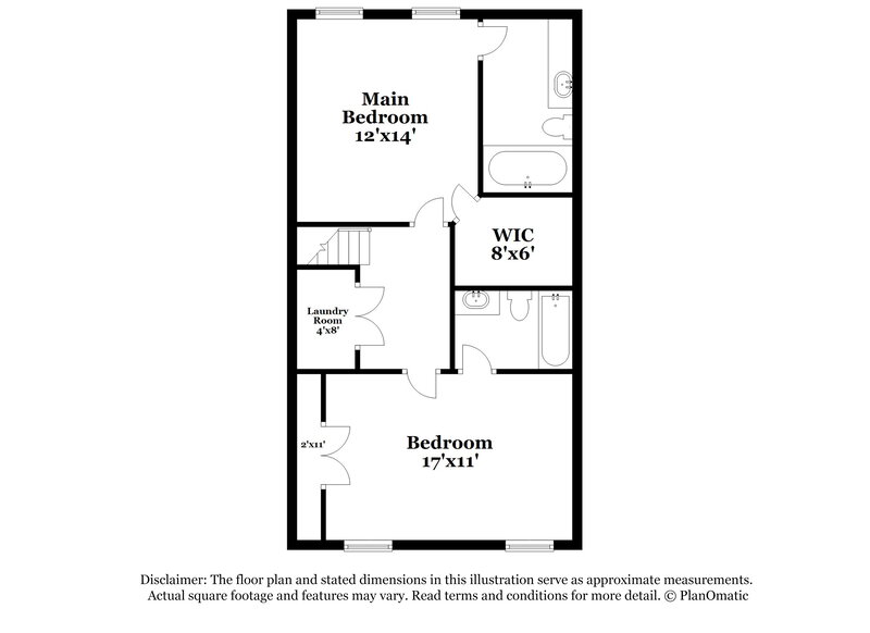 2,325/Mo, 10480 Alexander Martin Ave Charlotte, NC 28277 Floorplan View 2