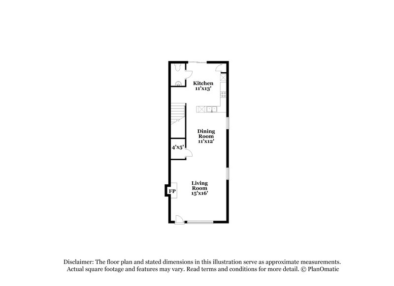 1,715/Mo, 13635 Calloway Glen Dr Charlotte, NC 28273 Floor Plan View