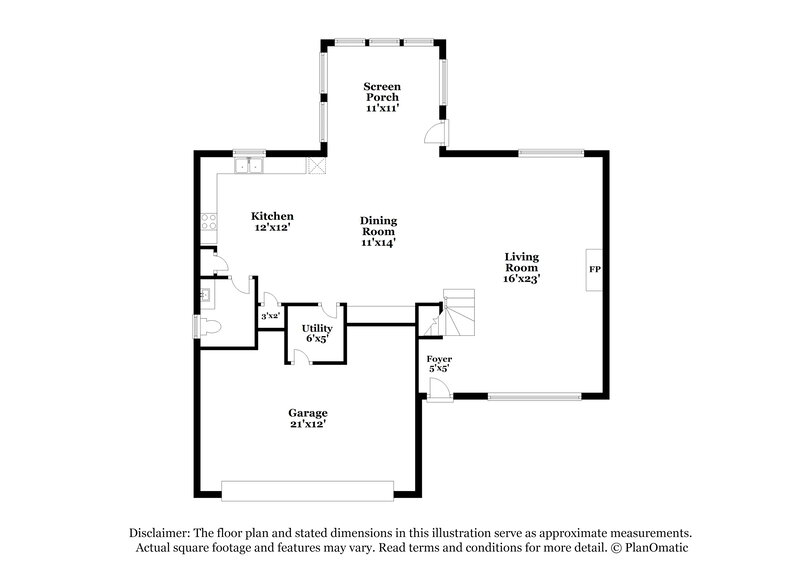 2,005/Mo, 6905 Brandon Chase Ln Concord, NC 28025 Floor Plan View