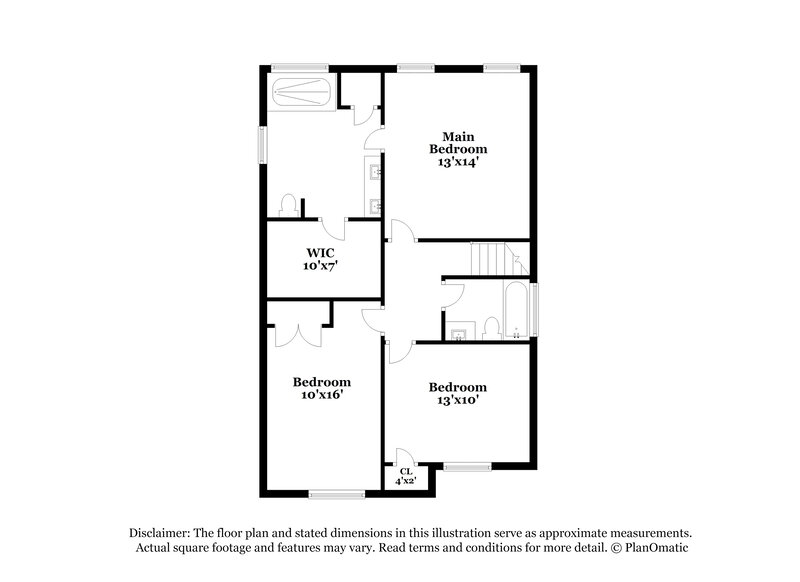 2,005/Mo, 6905 Brandon Chase Ln Concord, NC 28025 Floor Plan View 2