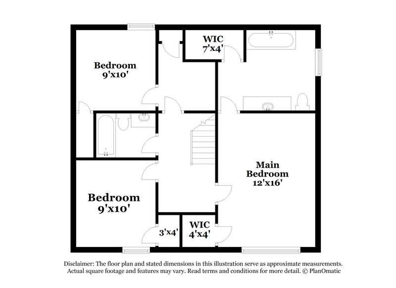 1,740/Mo, 857 Joselynn Dr Gastonia, NC 28054 Floor Plan View 2