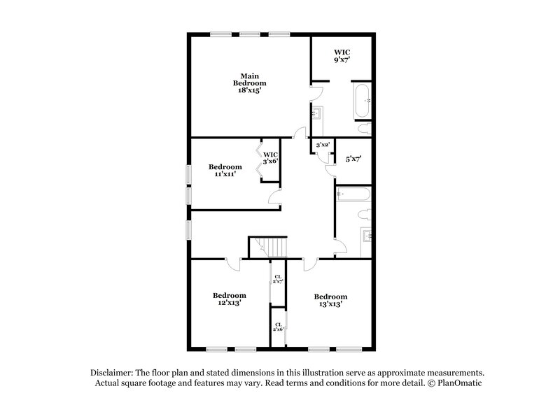 2,155/Mo, 4142 Kellybrook Dr Concord, NC 28025 Floor Plan View 2