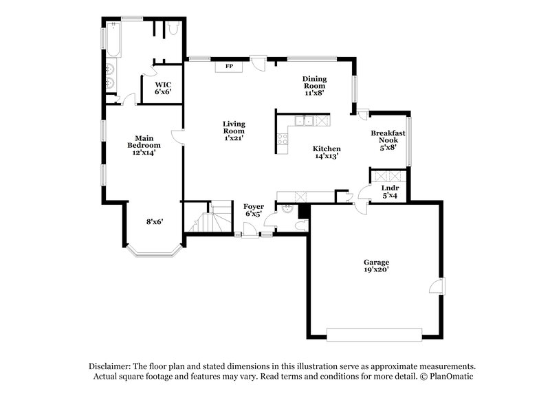 2,435/Mo, 5118 Chestnut Knoll Ln Charlotte, NC 28269 Floor Plan View