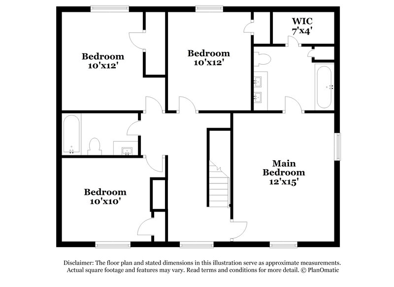 2,145/Mo, 3202 Kayla Ln Charlotte, NC 28215 Floor Plan View 2