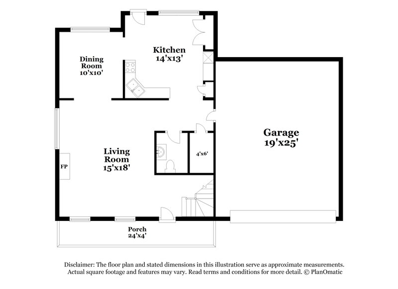 2,105/Mo, 4627 Waterbell Ln Waxhaw, NC 28173 Floor Plan View 2