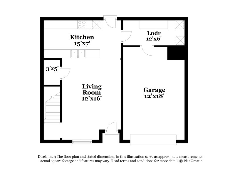 1,845/Mo, 5805 Greenway Vista Ln Charlotte, NC 28216 Floor Plan View
