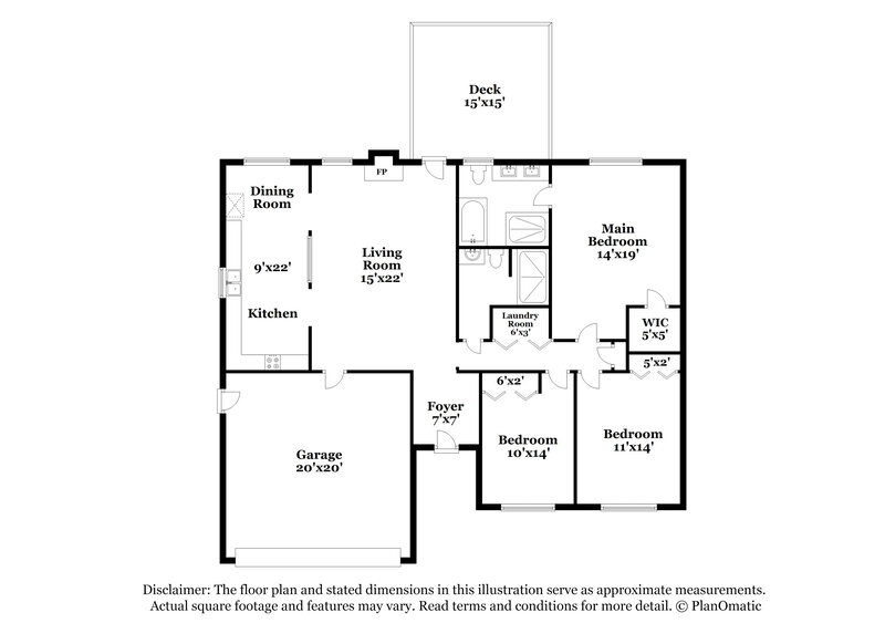 2,340/Mo, 14913 Forest Mist Way Charlotte, NC 28273 Floor Plan View