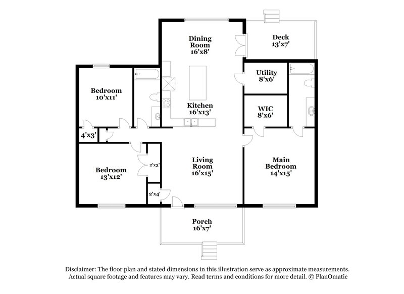 1,785/Mo, 1019 Castle Rock Ct # A1 Concord, NC 28025 Floor Plan View